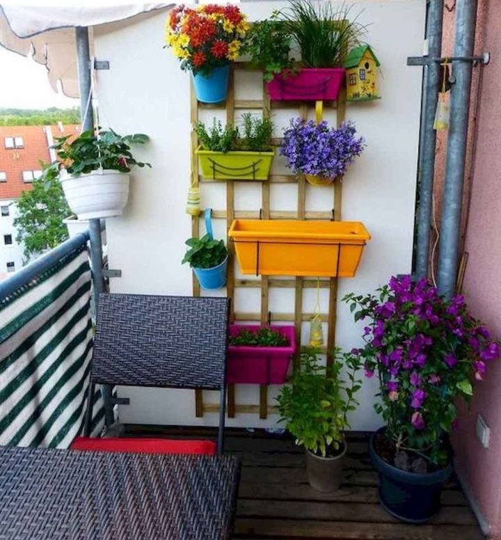 ideas para jardín con balcón