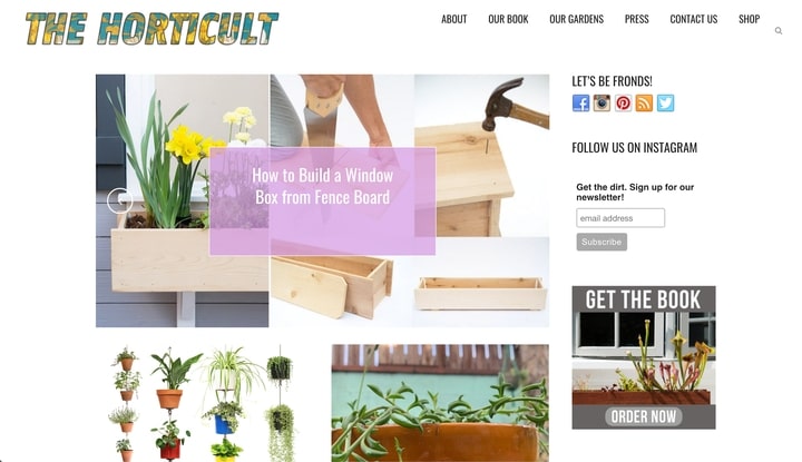 el mejor sitio web de horticultura homepage